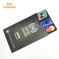 LED RFID blocking Card / Security NFC card blocker anti scan