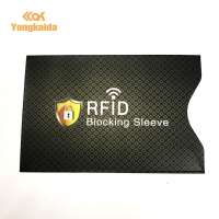 RFID Credit Card Skimming Blocker / 13.56MHz Signal Safe RFID Blocking Card