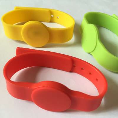 T5577 Custom silicone wrist band tag